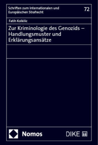 Könyv Zur Kriminologie des Genozids 