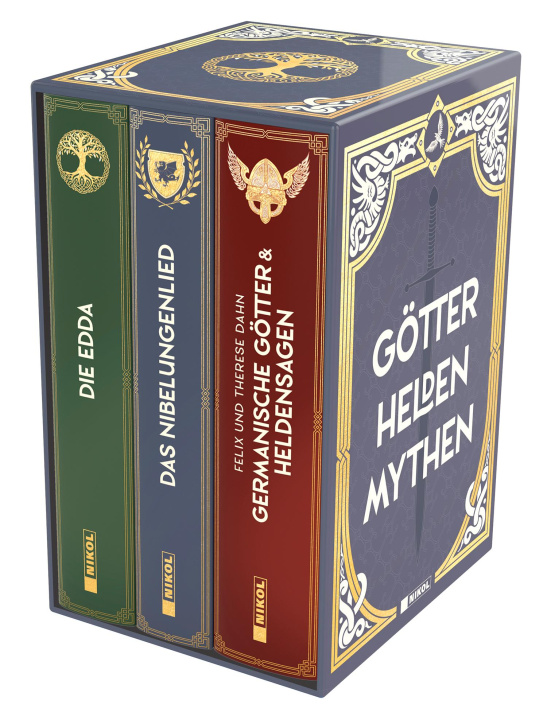Kniha Götter - Helden - Mythen: 3 Bände im Schuber Therese Dahn