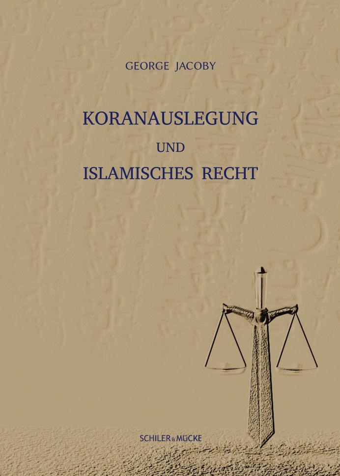Kniha Koranauslegung und islamisches Recht 