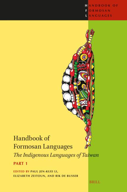 Knjiga Handbook of Formosan Languages (Vol. 1) Elizabeth Zeitoun