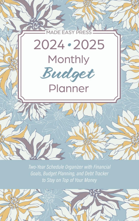 Könyv 2024-2025 Monthly Budget Planner 