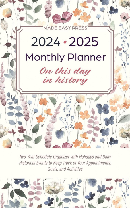 Книга 2024-2025 Monthly Planner - On This Day in History 