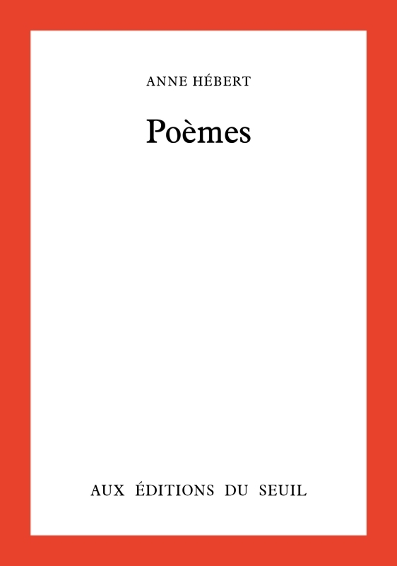 Buch Poèmes Anne Hébert
