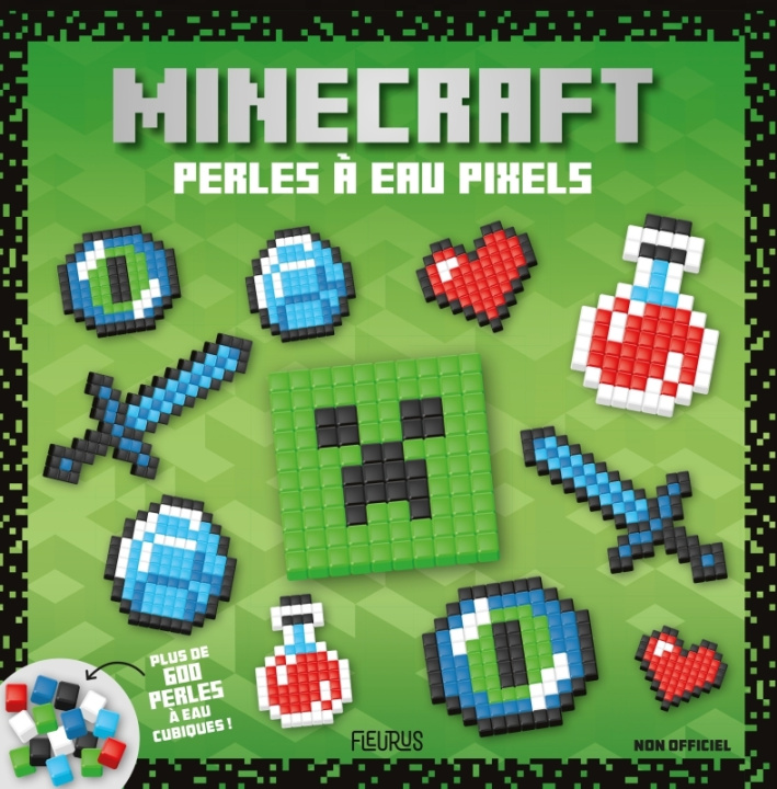 Game/Toy Perles à eau pixels - Minecraft 