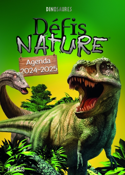 Kniha Agenda Défis Nature 2024-2025 - Dinosaures Emmanuelle Figueras
