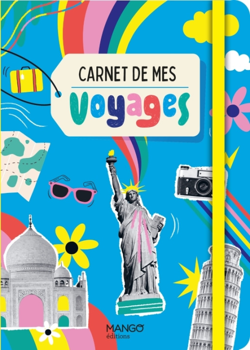 Carte Carnet de mes voyages 2024 