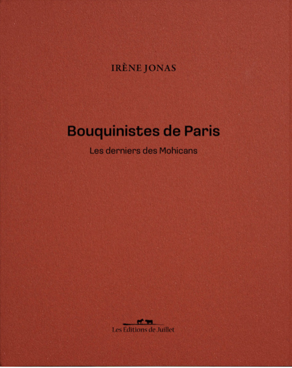 Carte Bouquinistes de Paris Jonas