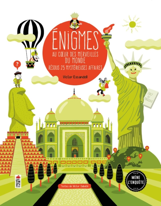 Carte Enigmes autour du monde Victor Escandell