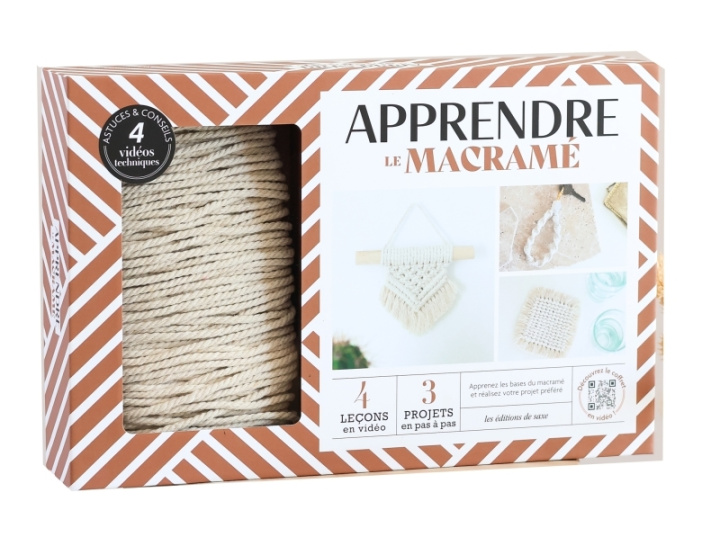 Knjiga Coffret Apprendre le macramé Florine Dubroeucq
