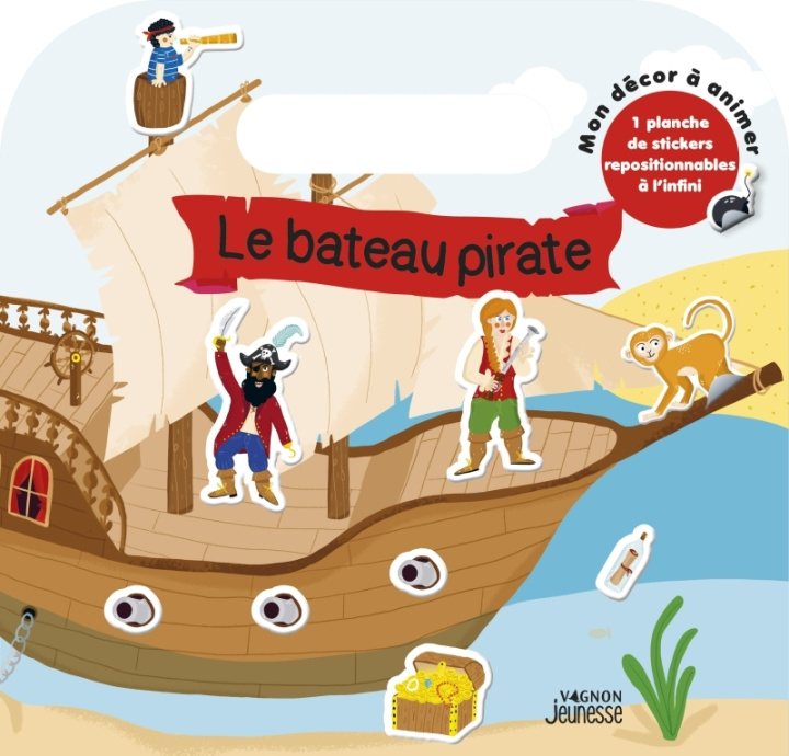 Knjiga Pirates - Mon décor à animer Editions Vagnon