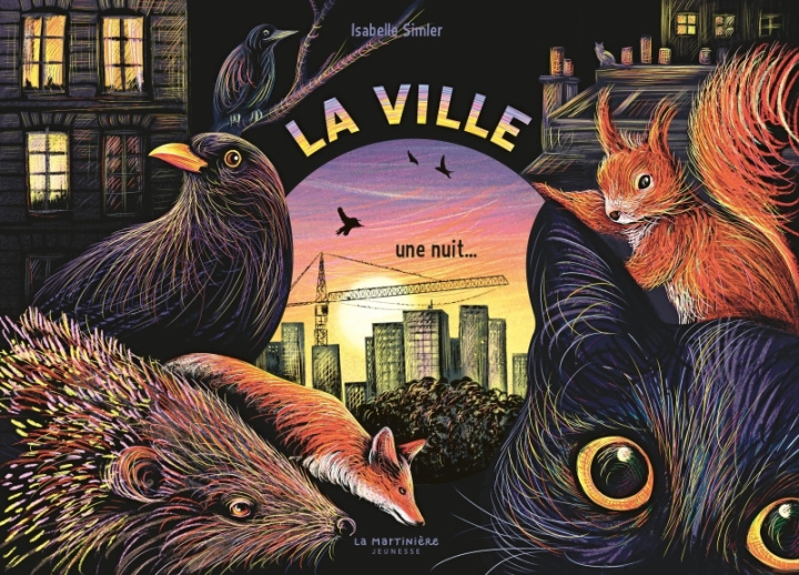 Carte La Ville. une nuit... isabelle simler