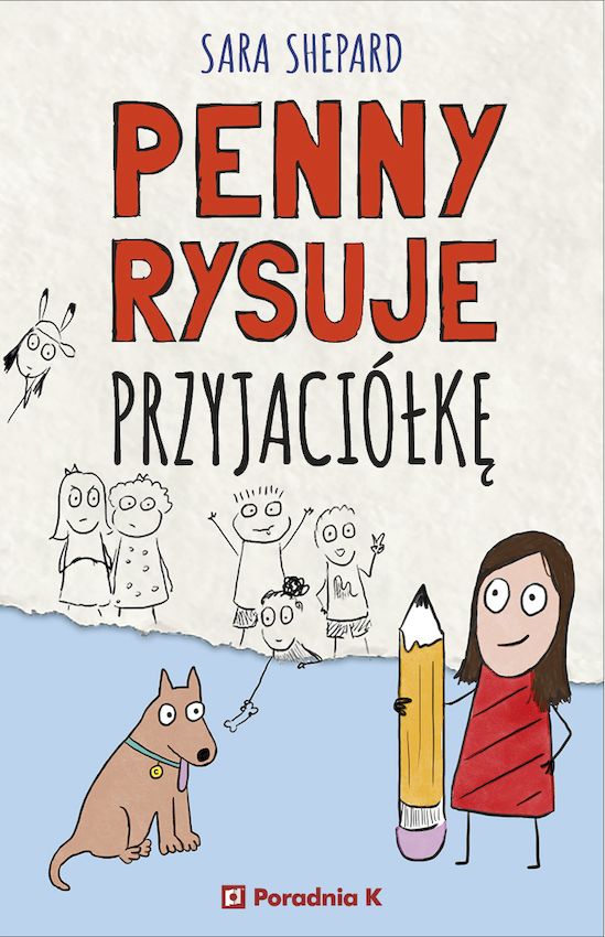 Kniha Penny rysuje przyjaciółkę Sara Shepard