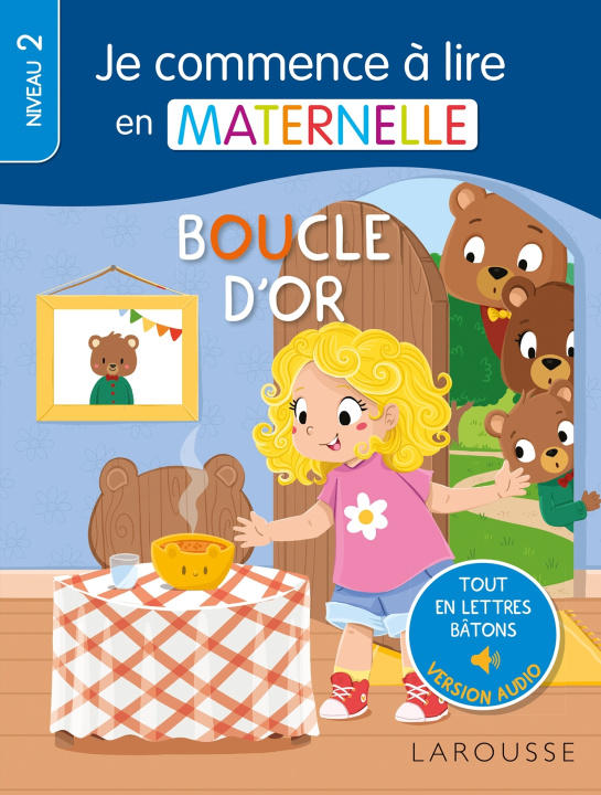 Kniha Je commence à lire en maternelle - niveau 2 - Boucle d'or Sophie de Mullenheim