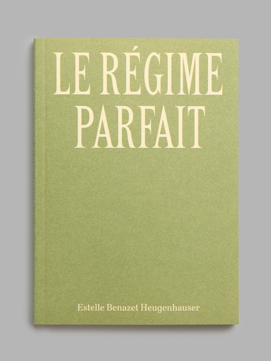 Book Le Régime parfait Benazet Heugenhauser