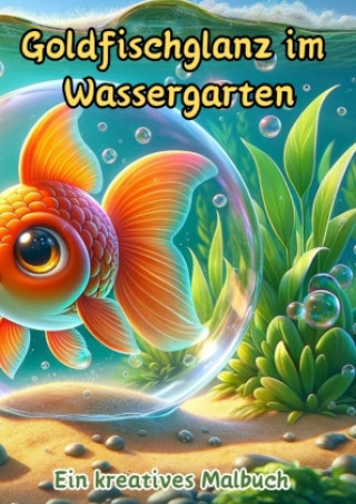 Carte Goldfischglanz im Wassergarten Maxi Pinselzauber