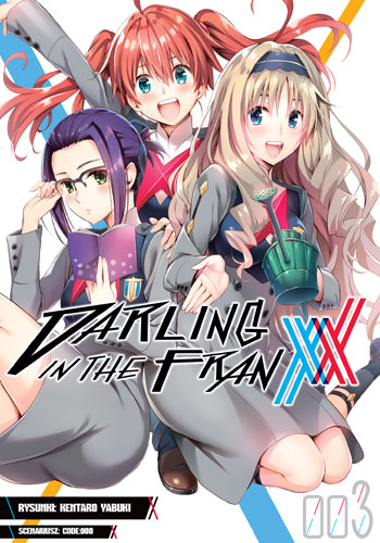 Kniha Darling in the Franxx. Tom 3 Yabuki Kentaro