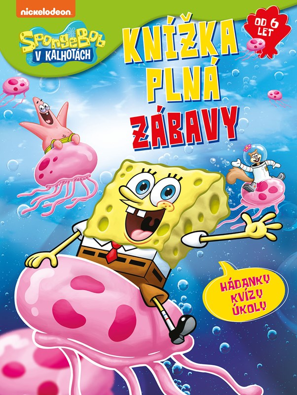Książka SpongeBob - Knížka plná zábavy 