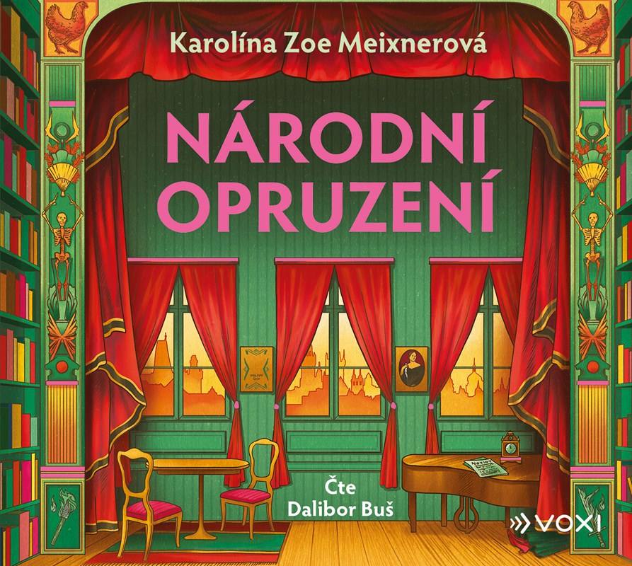 Audio Národní opruzení (audiokniha) Karolína Meixnerová