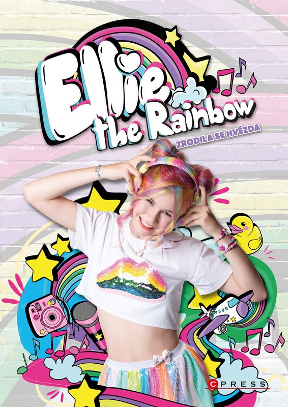 Kniha Ellie the Rainbow – Zrodila se hvězda Moni Barczik