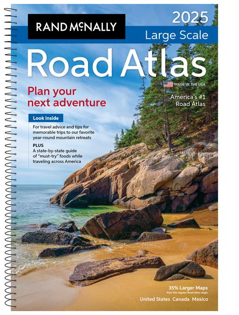 Kniha LP-RAND MCNALLY ROAD ATLAS 2025