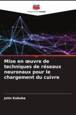 Boek Mise en oeuvre de techniques de réseaux neuronaux pour le chargement du cuivre John Kabuba