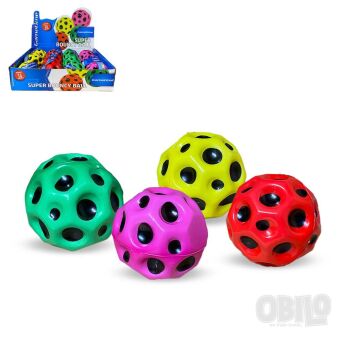 Gra/Zabawka Astroball, Mega High Bounce Ball, neon, 4-fach sortiert 