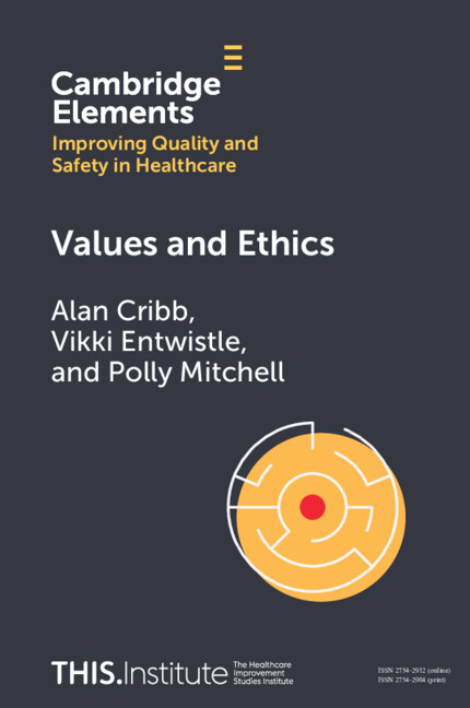 Knjiga Values and Ethics Alan Cribb