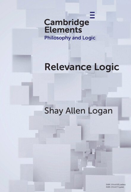 Book Relevance Logic Shay Allen Logan