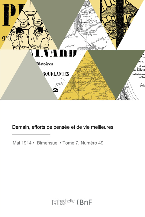 Boek Demain, efforts de pensée et de vie meilleures Édouard Toulouse
