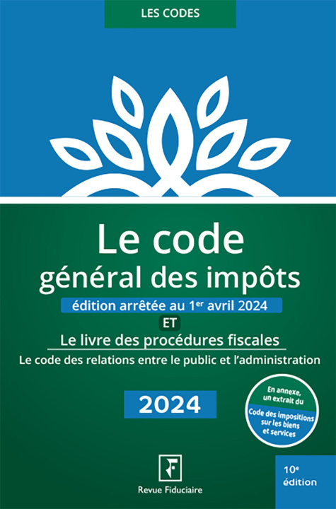 Kniha Le code général des impôts 2024 Revue Fiduciaire
