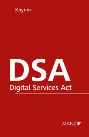 Książka DSA - Digital Services Act Rainer Knyrim