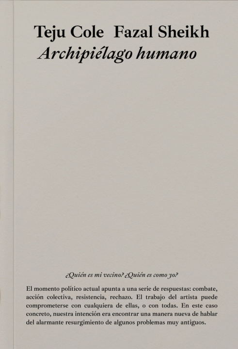 Buch ARCHIPIELAGO HUMANO COLE