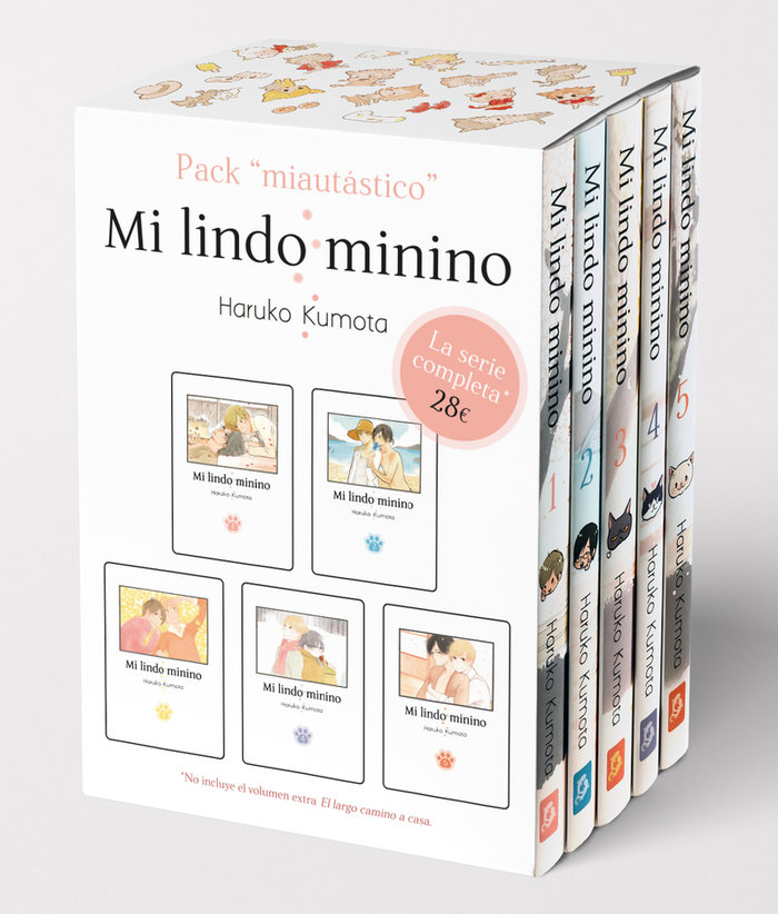 Kniha PACK MIAUTASTICO: MI LINDO MININO, VOL.1-5 KUMOTA