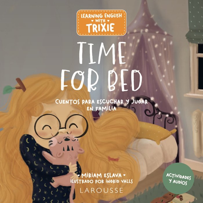 Книга Learning English with Trixie. Time for Bed ESLAVA