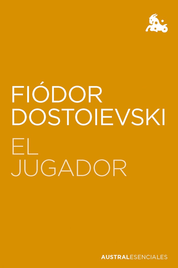 Kniha El jugador FIODOR M DOSTOIEVSKI
