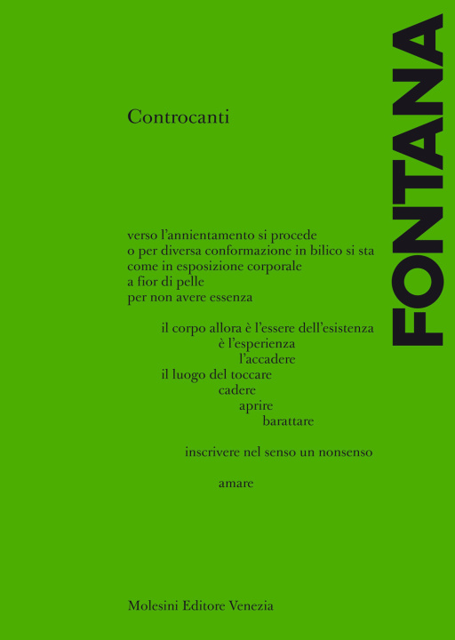 Kniha Controcanti. Testi per musica Giovanni Fontana
