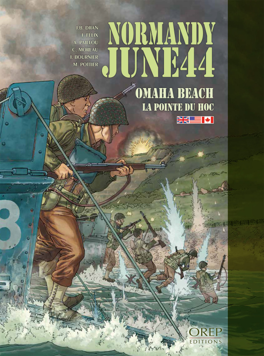 Książka Normandie June 44 Tome 1 : Omaha Beach - La Pointe du Hoc (GB) 