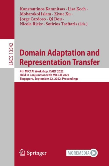 E-book Domain Adaptation and Representation Transfer Konstantinos Kamnitsas