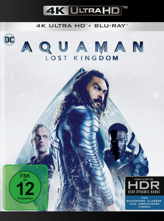 Video AQUAMAN: LOST KINGDOM 4K UHD Rob Cowan