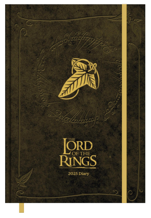 Kalendář/Diář Lord of the Rings - Der Herr der Ringe Taschenkalender 2025 14,5 x 21,5 cm 