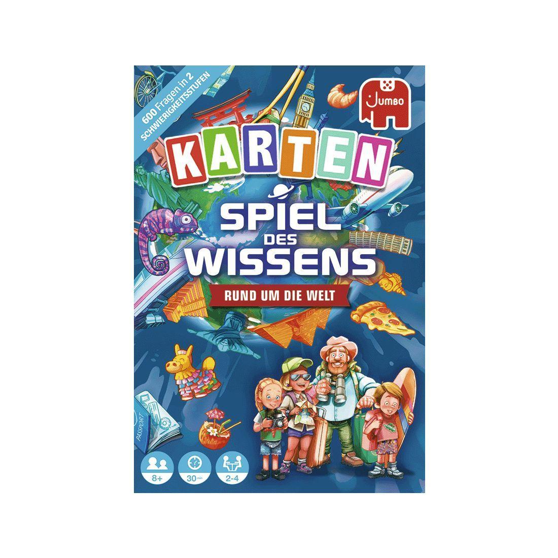 Joc / Jucărie Spiel des Wissens - Rund um die Welt Kartenspiel 