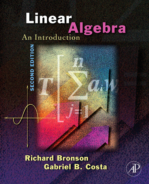 E-book Linear Algebra Richard Bronson