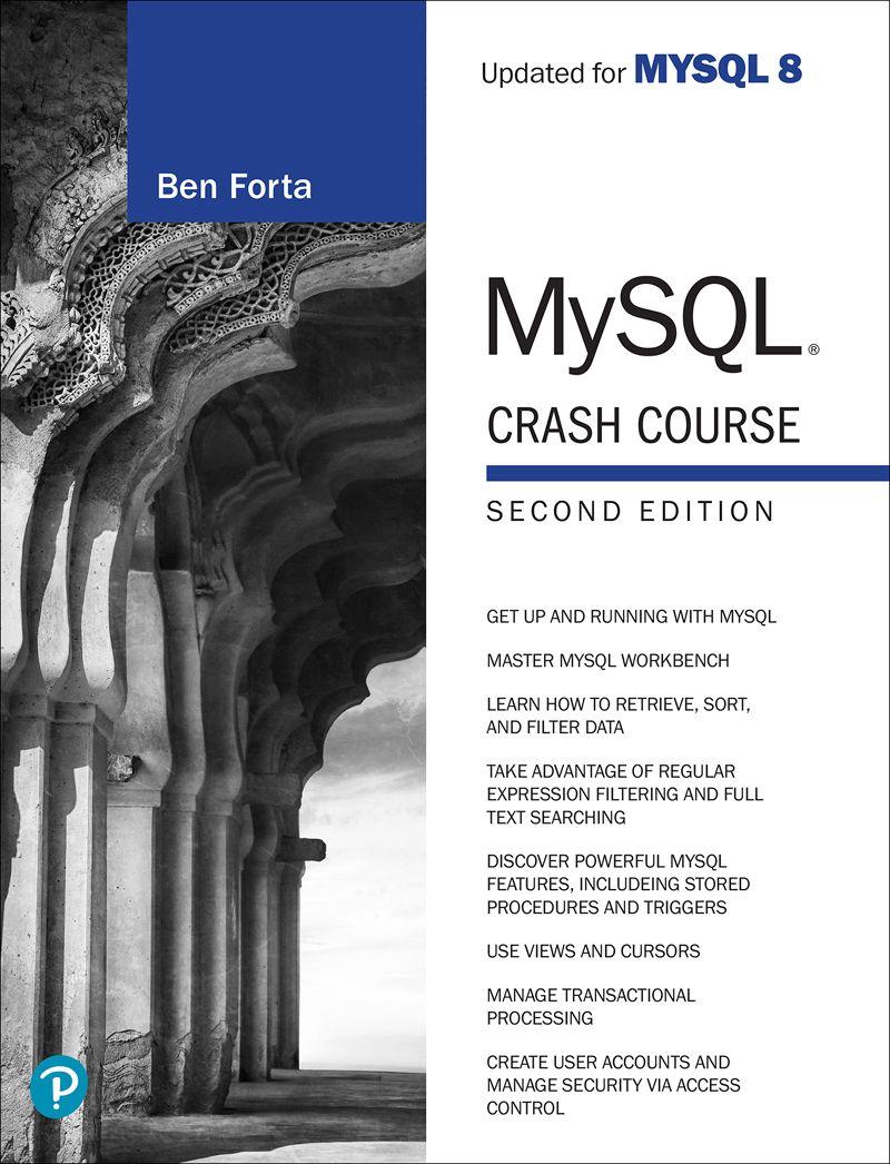 E-book MySQL Crash Course Ben Forta