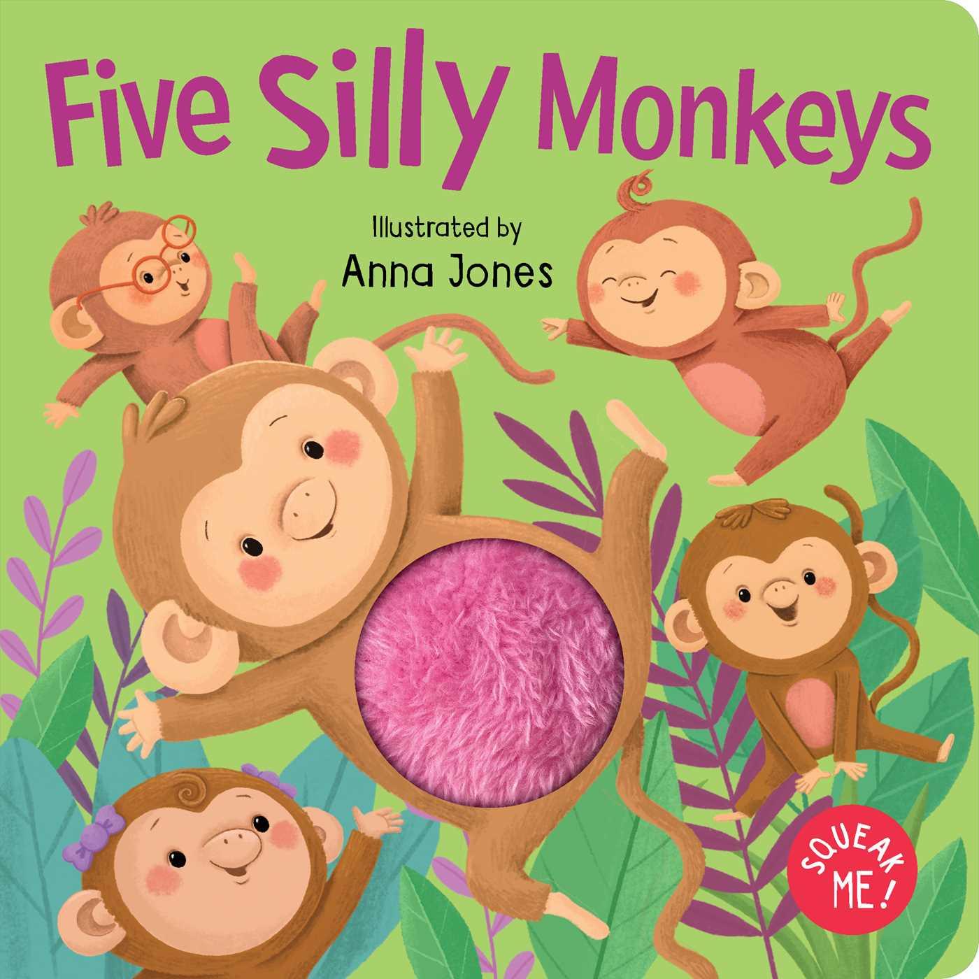 Knjiga Five Silly Monkeys 