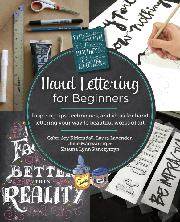 Knjiga Hand Lettering for Beginners Laura Lavender