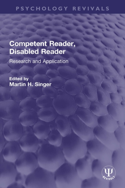 E-knjiga Competent Reader, Disabled Reader Martin H. Singer