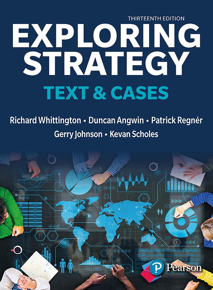 E-book Exploring Strategy, Text & Cases Richard Whittington