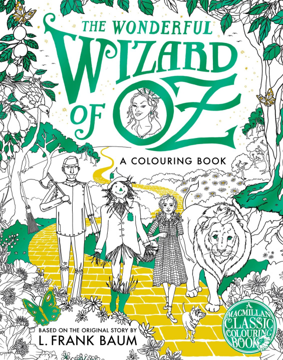 Kniha Wonderful Wizard of Oz Colouring Book Macmillan