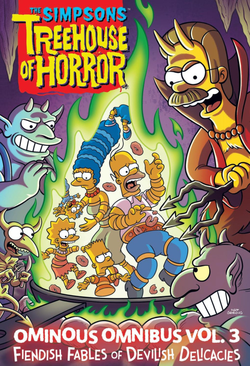 Könyv The Simpsons Treehouse of Horror Ominous Omnibus Vol. 3 