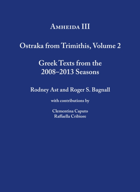 E-Book Amheida III Roger S. Bagnall